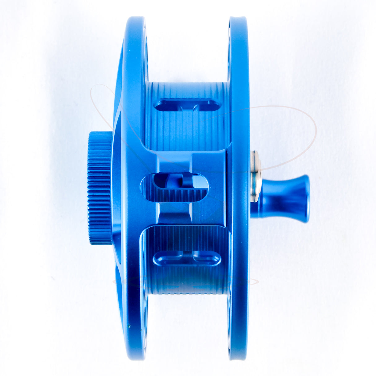 Used fly fishing reel Hatch Custom Iconic 5+ Large Arbor Kaiju Blue - REEL1058