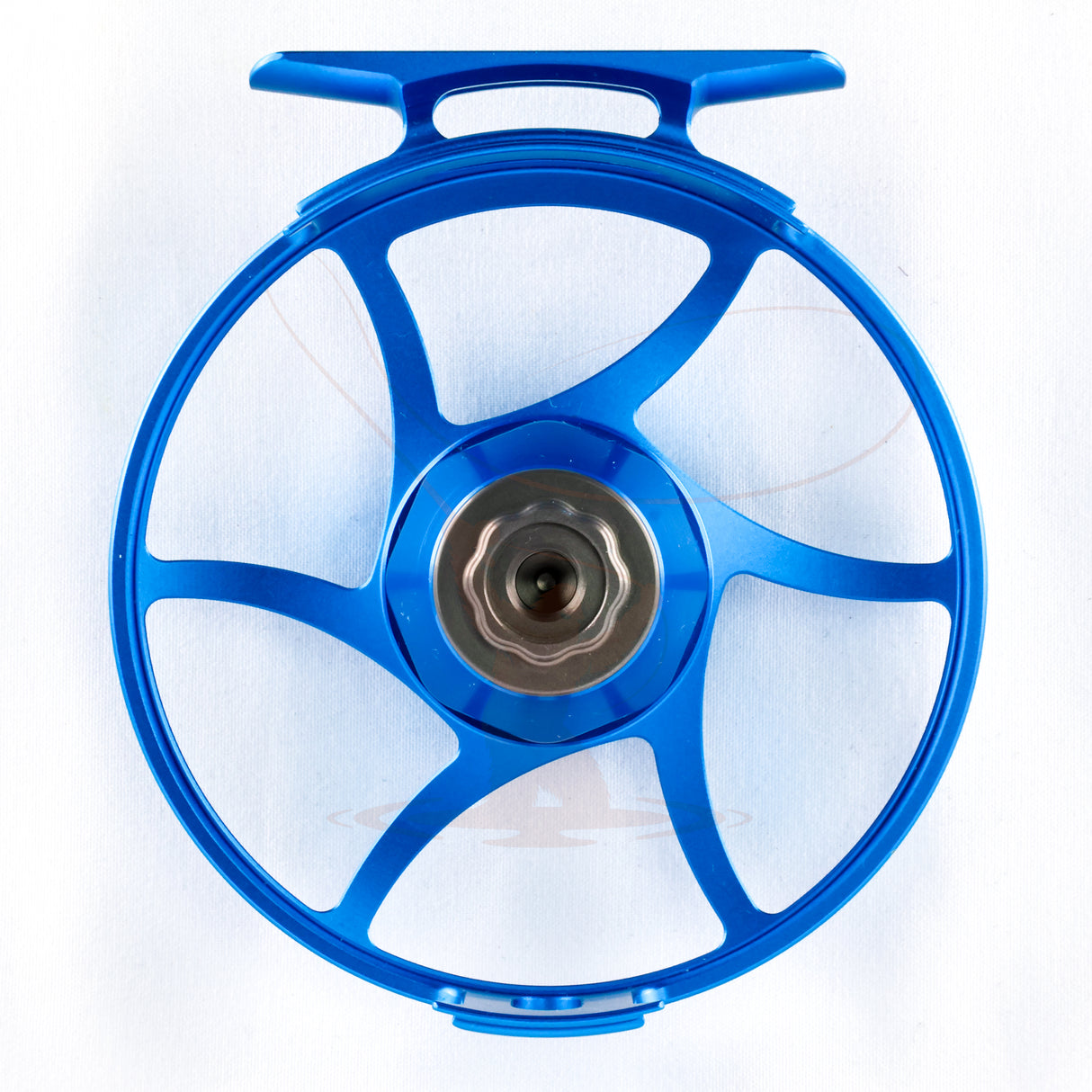 Used fly fishing reel Hatch Custom Iconic 5+ Large Arbor Kaiju Blue - REEL1058