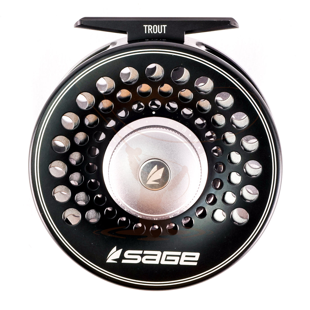 Used Sage Trout 6/7/8 reel in Like New condition
