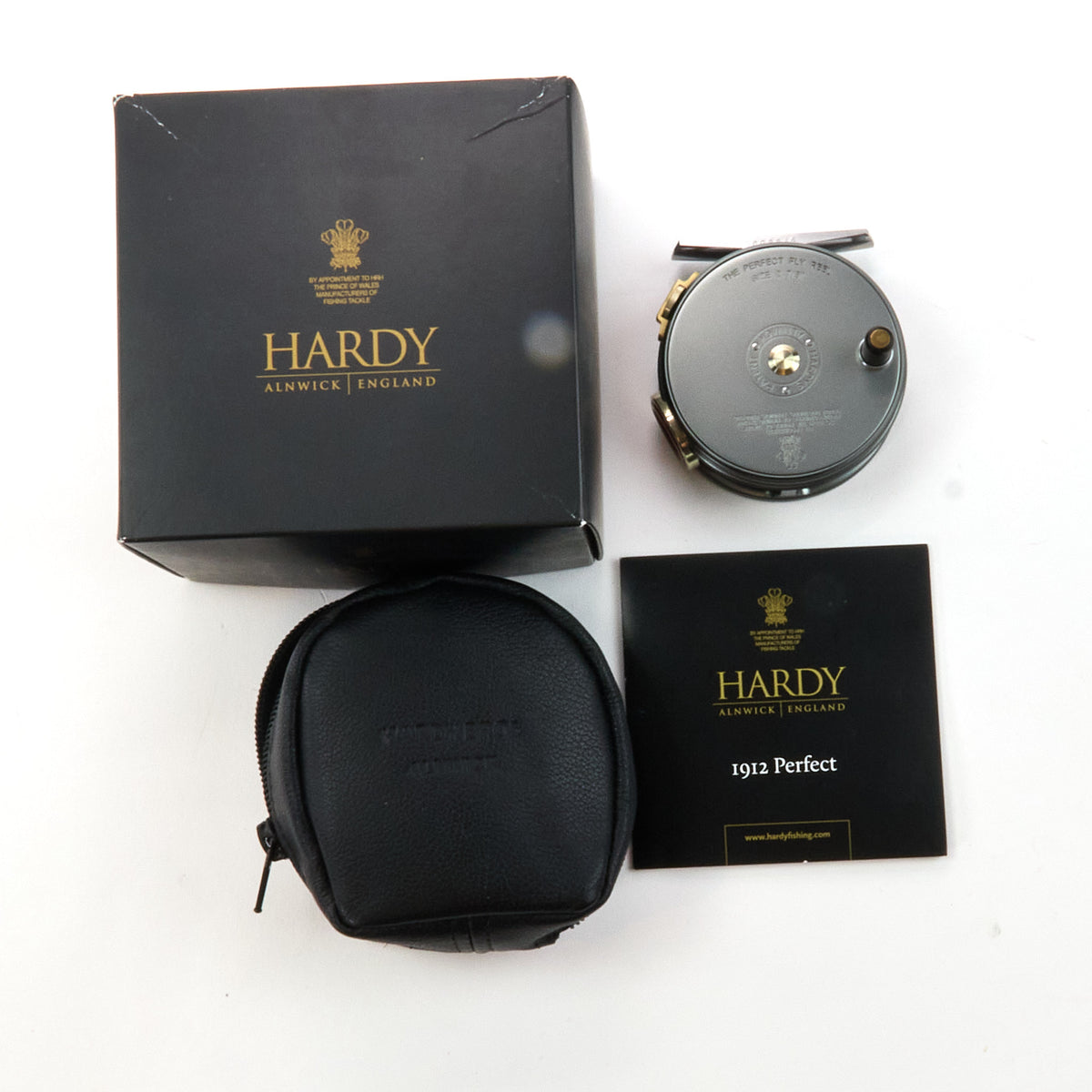 Hardy 1912 Perfect Fly Reel 2 7/8 in Like New condition