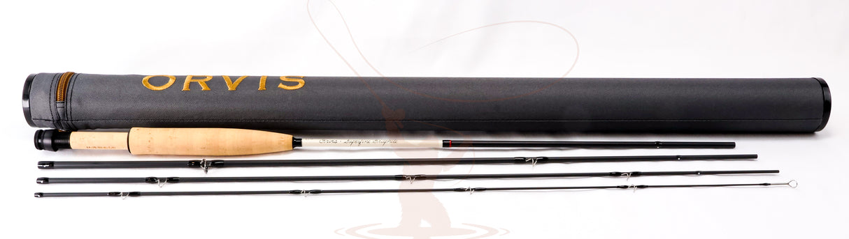 Orvis Superfine Graphite 4711-4 used fly rod with free shipping
