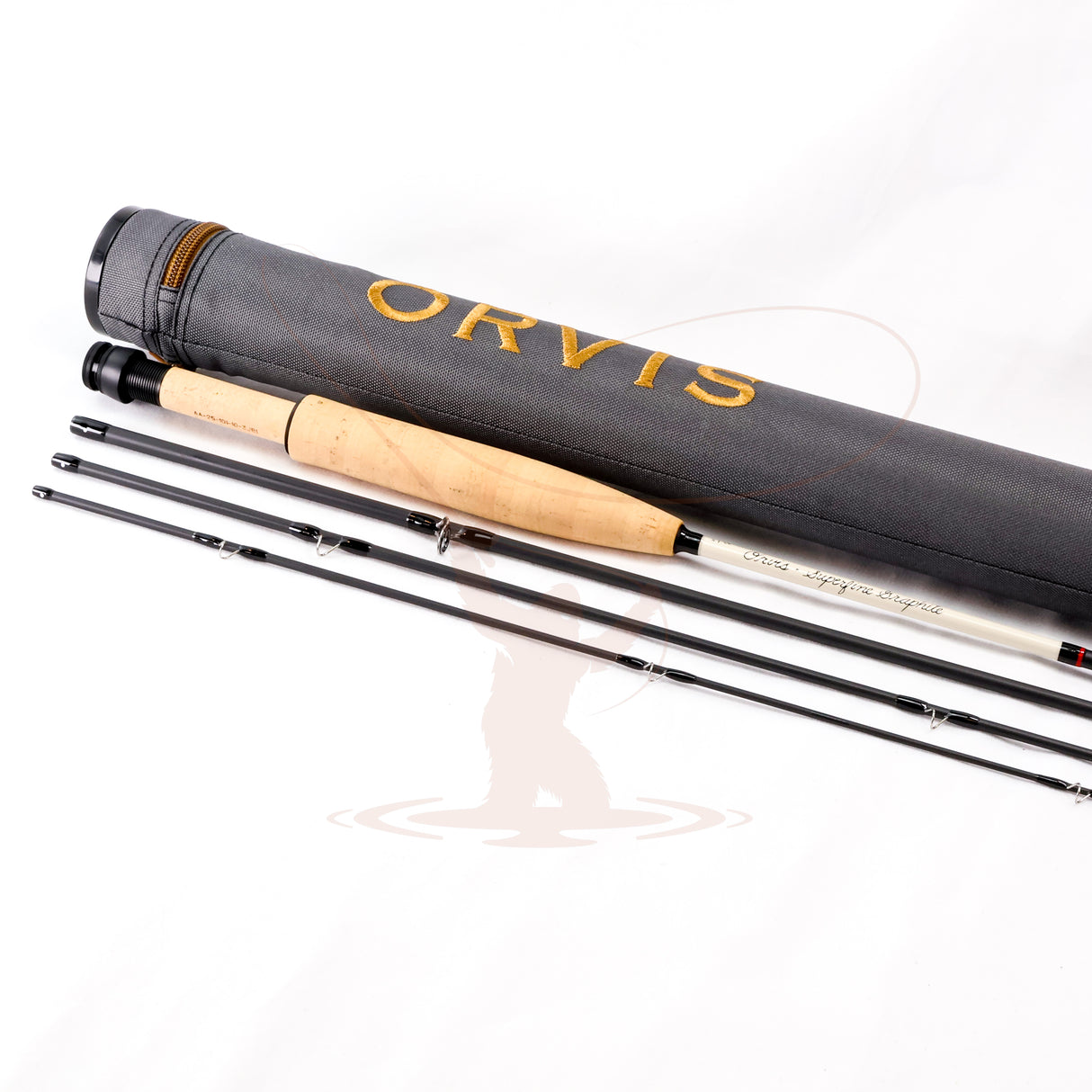 Orvis Superfine Graphite 4711-4 used fly rod with free shipping