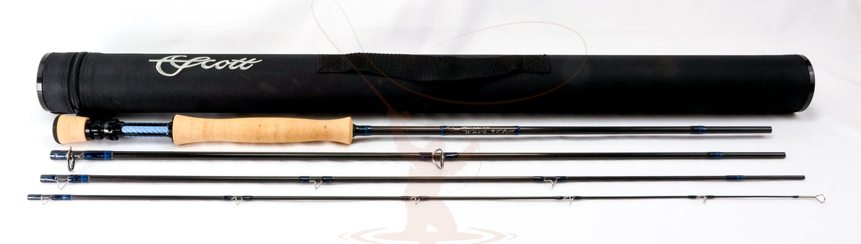 Scott Wave 890-4 used fly rod with free shipping