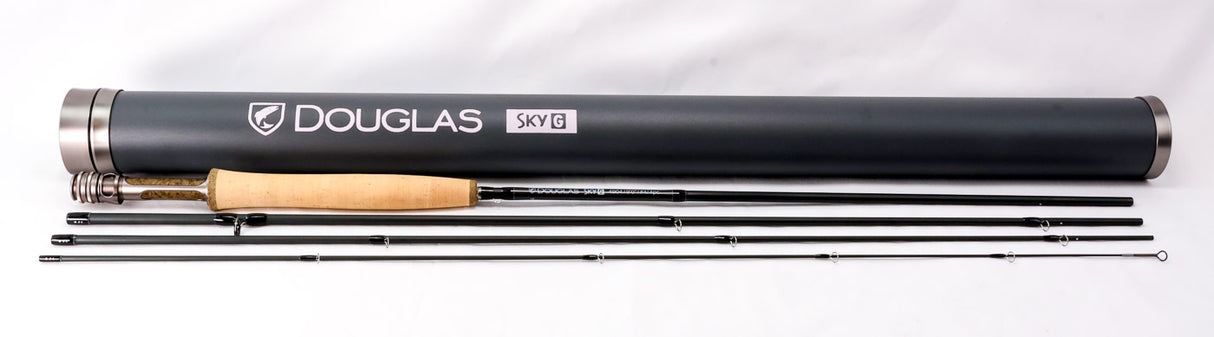 Pre-owned Douglas Sky G 490-4 fly rod in Like New Condition