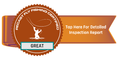 Certification icon with the text Great and tap here for detailed inspection report
