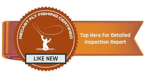 Certification icon with the text Like New and tap here for detailed inspection report