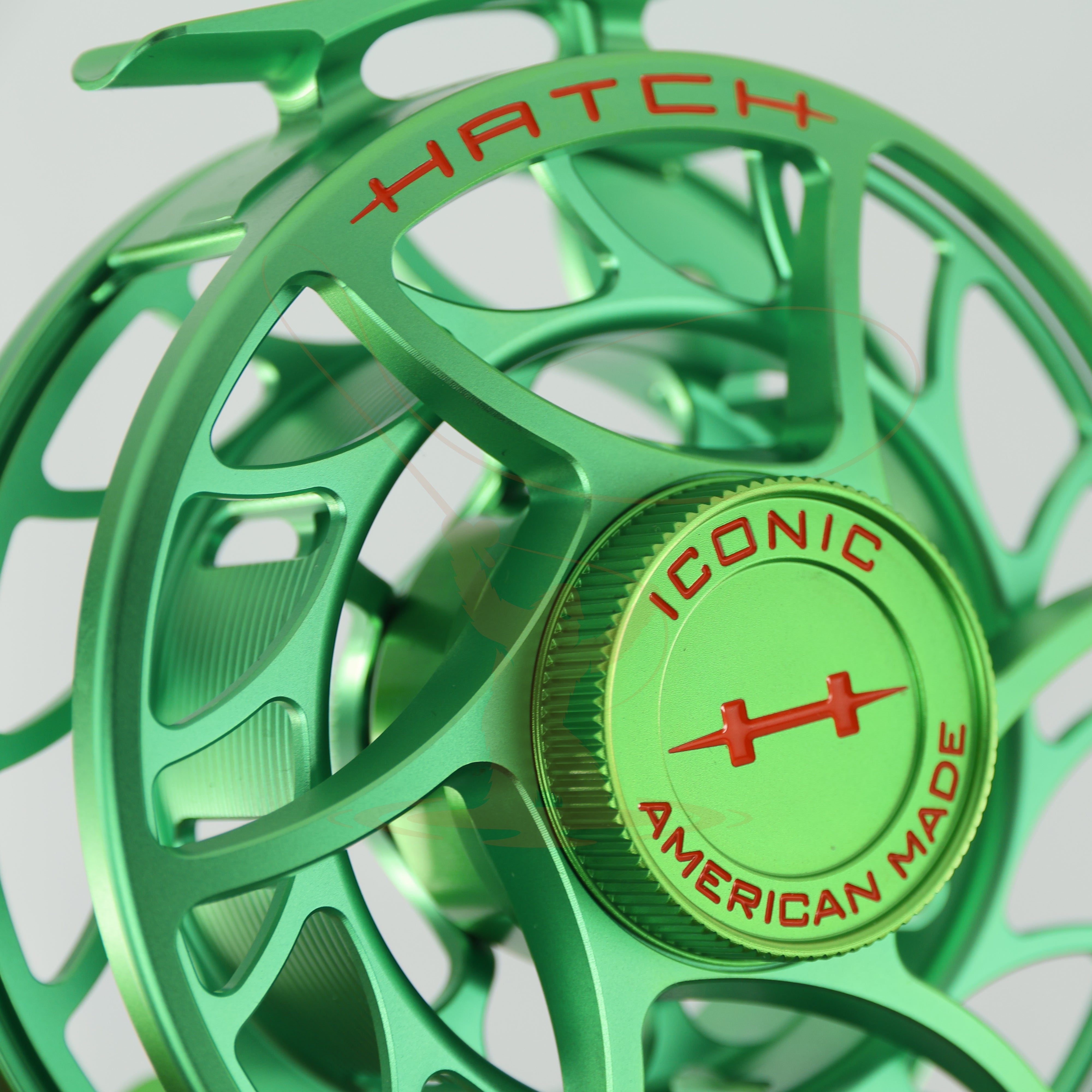 Sold: Hatch Cst Iconic 7+ LA MrtGrn REEL1026 – Recast Fly Fishing