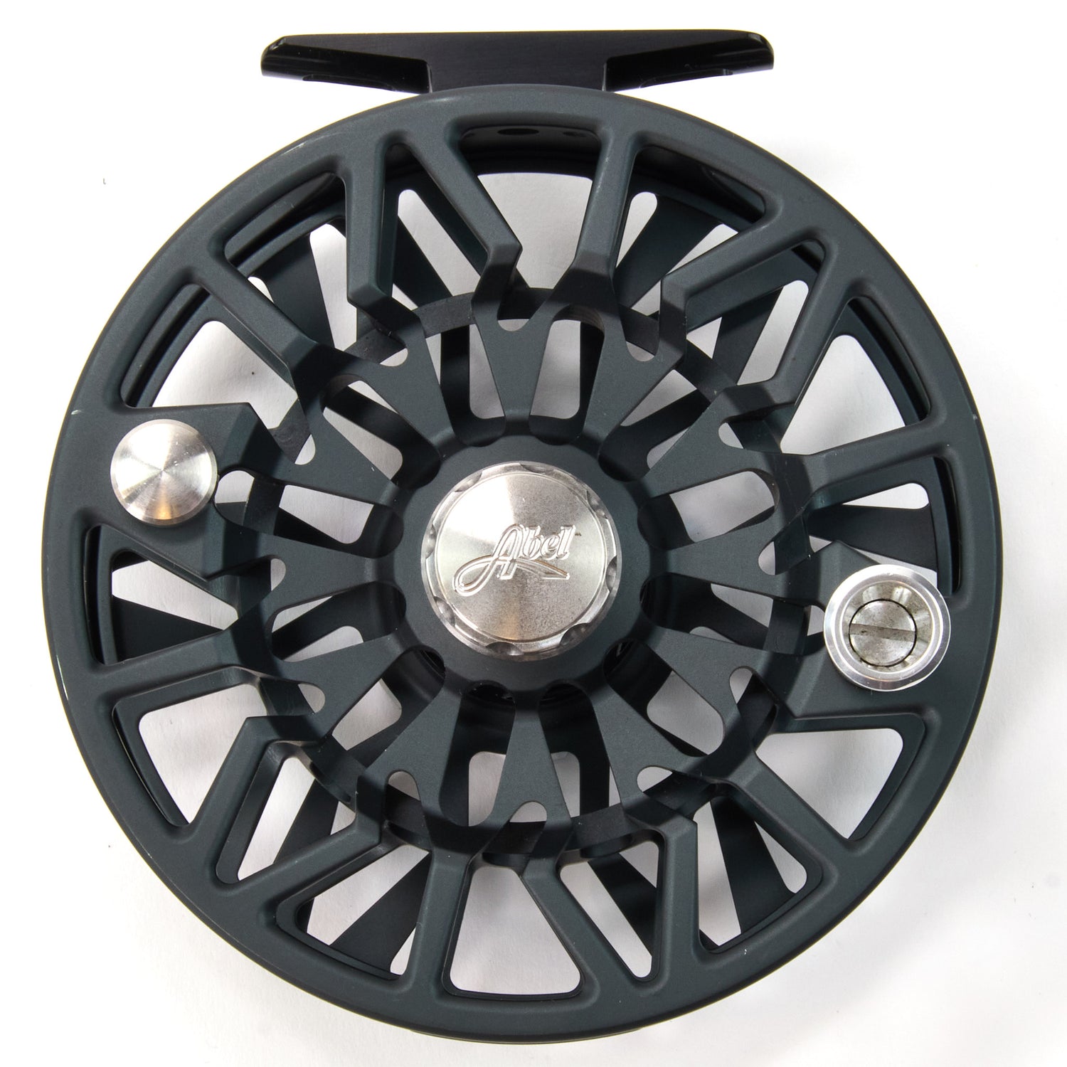 Abel SDS 11/12 Fly Reel Ported Black / 11/12
