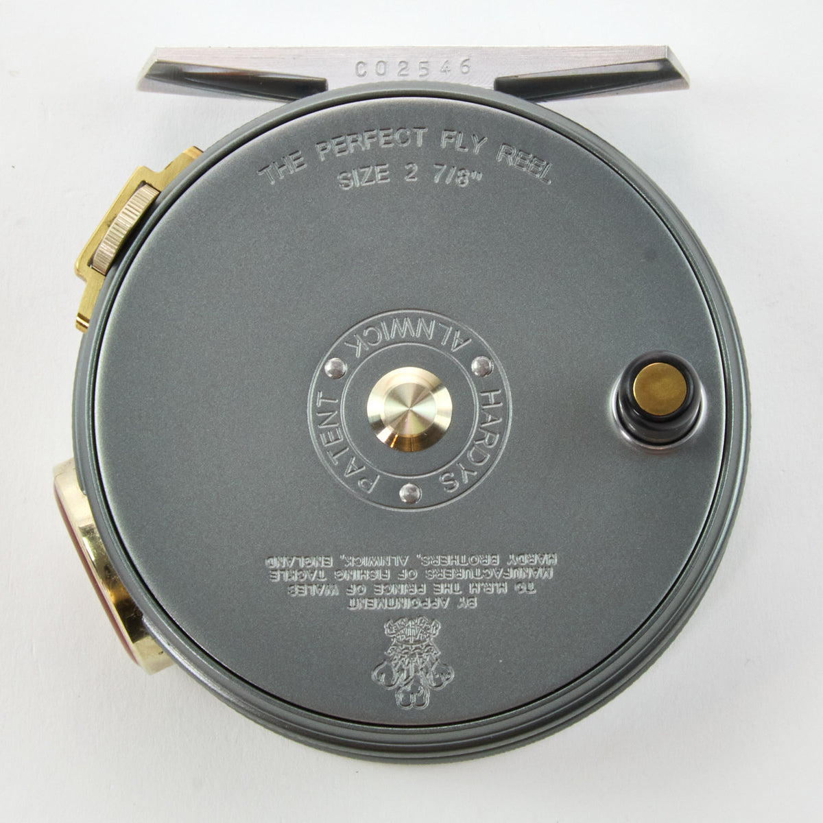 Hardy 1912 Perfect Fly Reel 2 7/8 in Like New condition