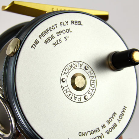 Hardy 1921 Wide Spool Perfect Fly Reel 3" in Like New condition