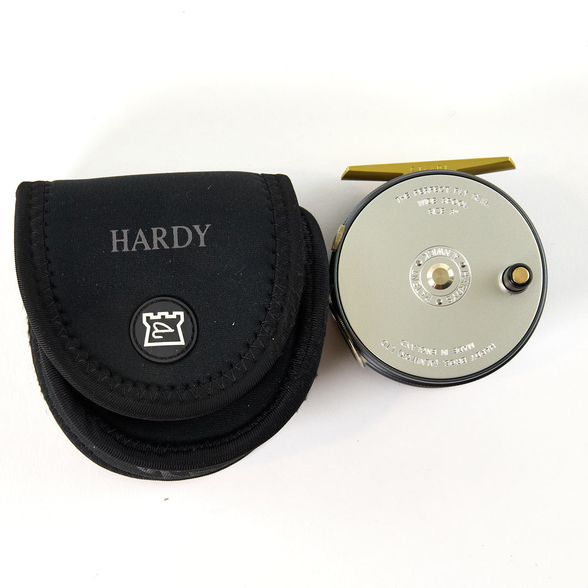 Hardy 1921 Wide Spool Perfect Fly Reel 3" in Like New condition