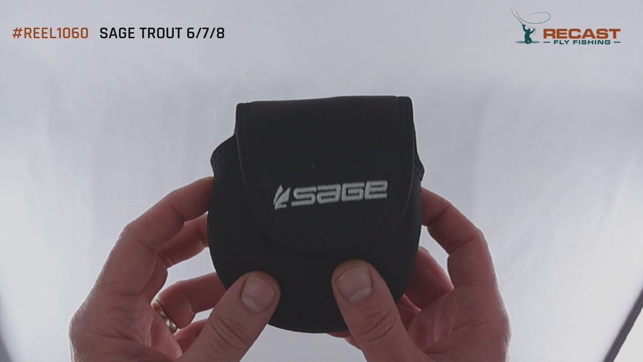 Sage Trout 6/7/8 used fly fishing reel