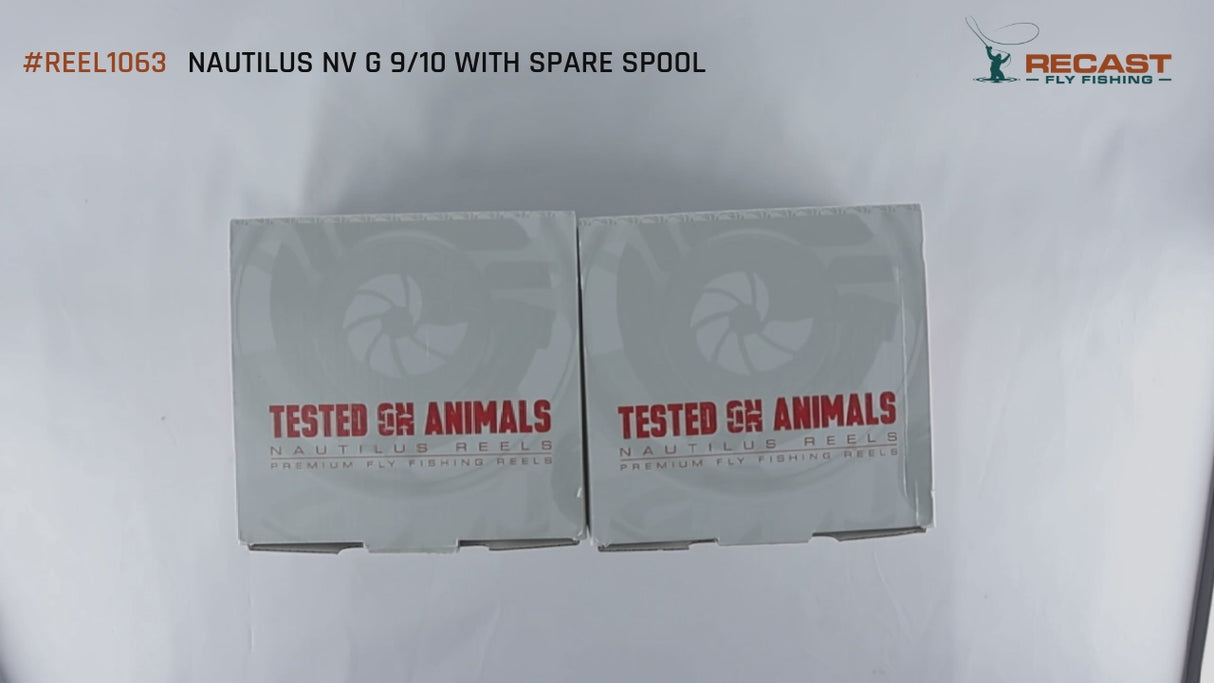 Nautilus NV G 9/10 used fly fishing reel in Like New condition