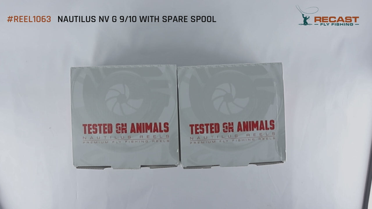 Nautilus NV G 9/10 used fly fishing reel in Like New condition