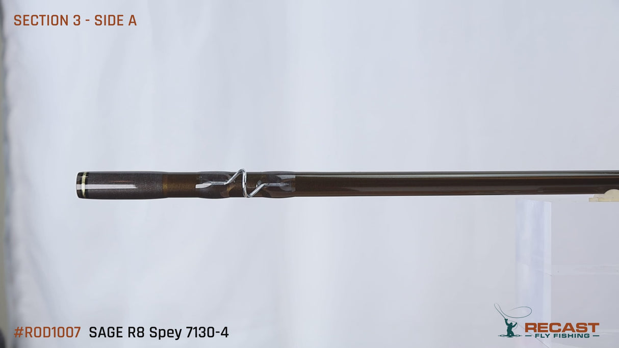 Pre-owned Sage Spey R8 7130-4 in Great condition with free shipping and money-back guarantee 