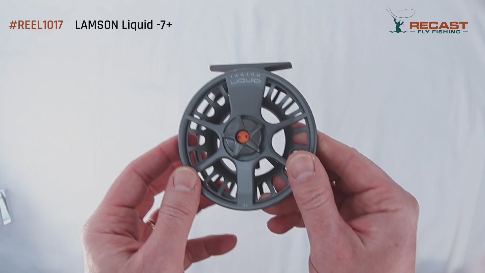 LAMSON フライリール　LAMSON LIQUID 7+　 箱付 LAMSON ラムソン Liquid -7+ リキッド ポーチ付き フライリール
